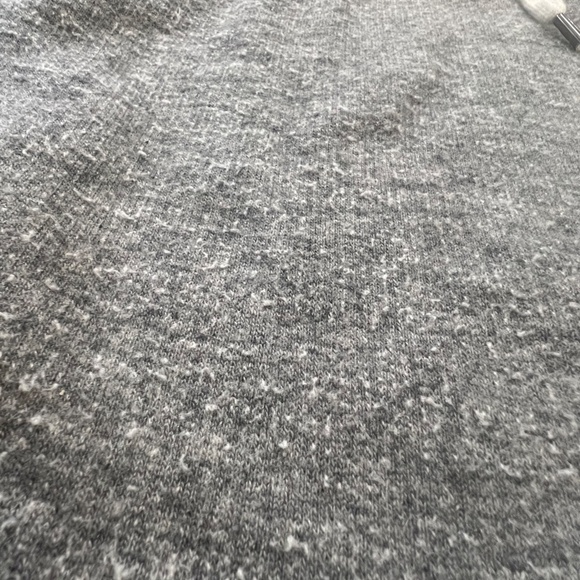 J. Crew Brushed Wool Funnel Neck Sweatshirt Womens M Gray Casual Warm Winter - Picture 3 of 16